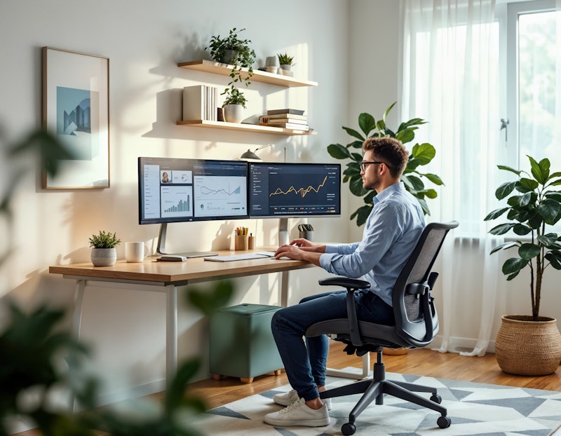 Sesión de coaching financiero profesional